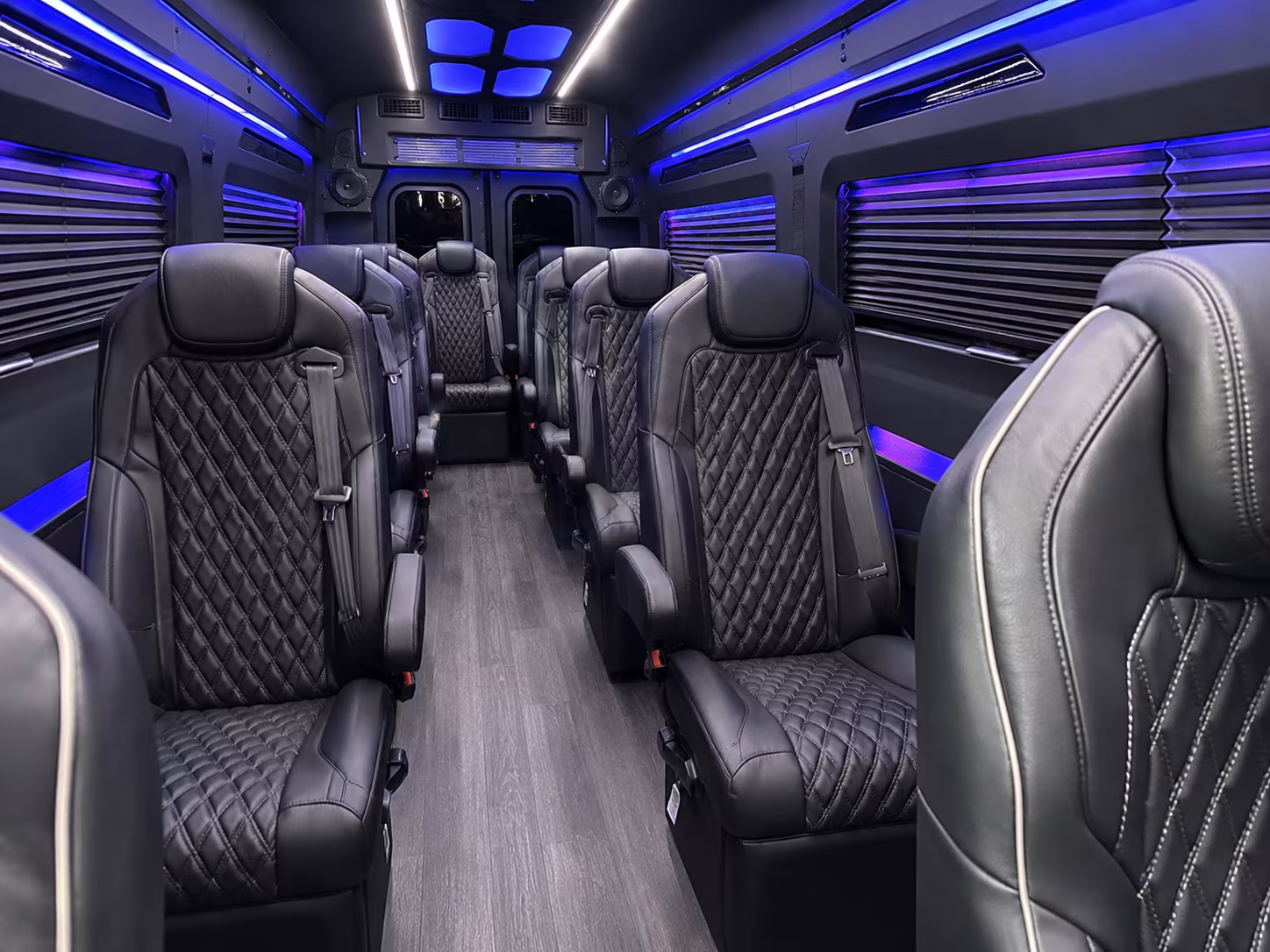 sprinter van type and group size drive the starting rate in wilmington