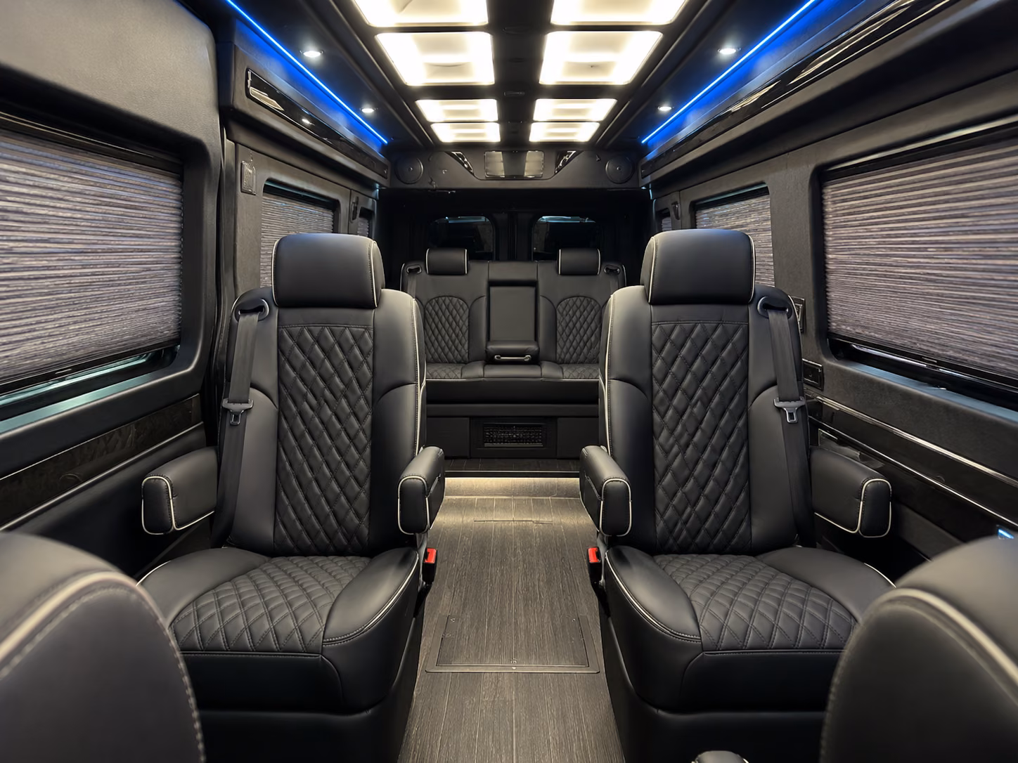 wilmington 20 passenger sprinter van interior