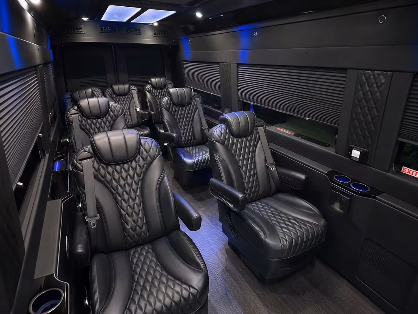 wilmington 8 passenger sprinter van inside