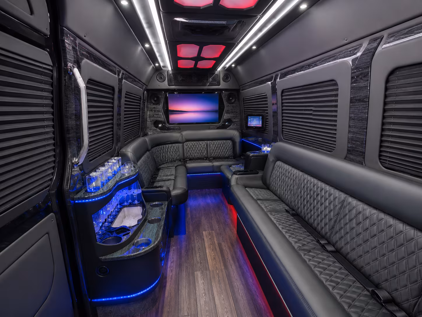 wilmington sprinter limousine interior