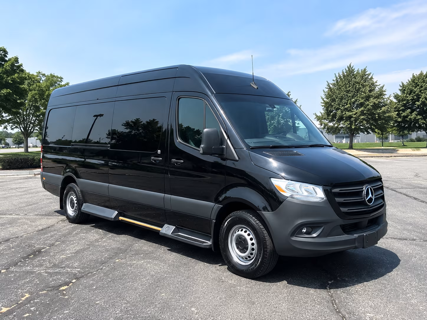 wilmington sprinter van booking step 1
