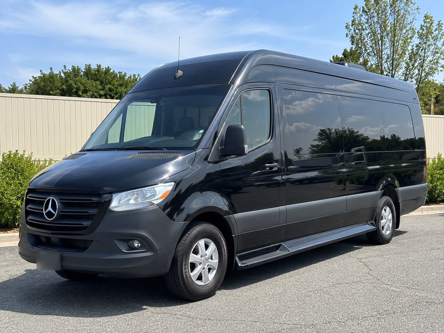 wilmington sprinter van booking step 3