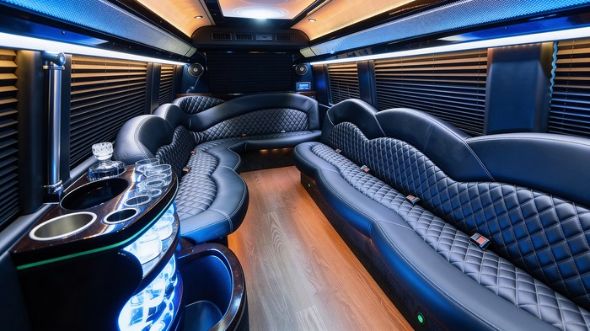 wilmington sprinter limousine interior