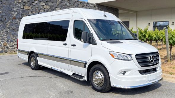 wilmington wine tour sprinter van rental